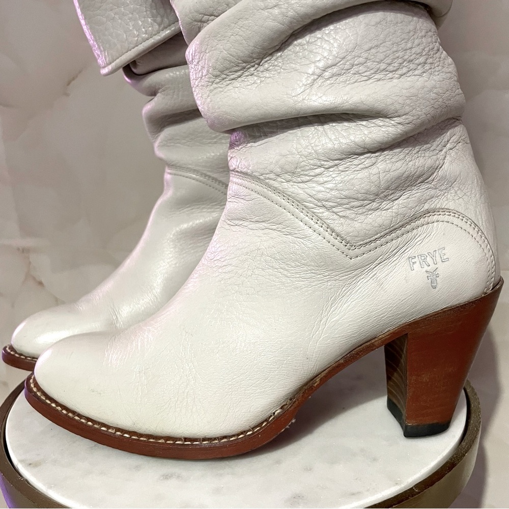 FRYE Vintage Dorado Foldover Slouch boots W 7-7.5 like #JessicaSimpson